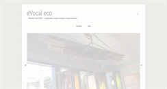 Desktop Screenshot of evocal.com