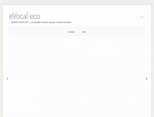 Tablet Screenshot of evocal.com